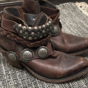 Cowboy ankle boots